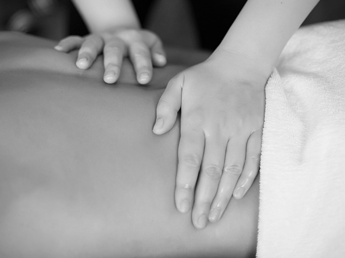 Общий массаж тела