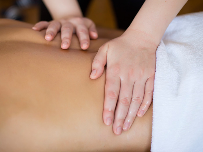 Общий массаж тела